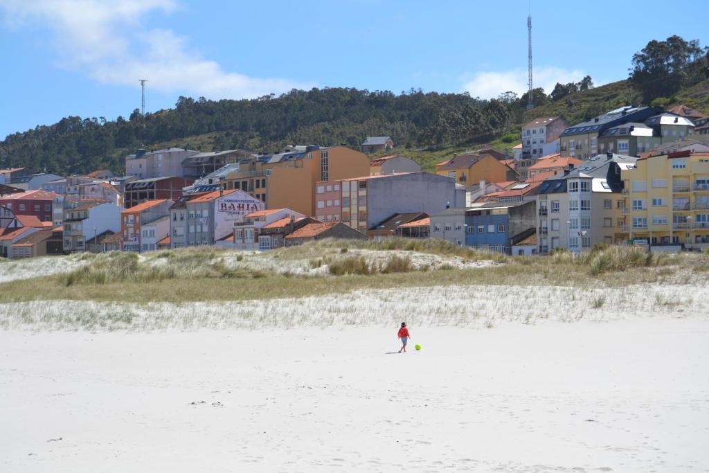 Hostal Residencia Bahia Laxe Bagian luar foto